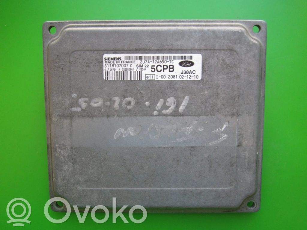 Ford Fusion Komputer / Sterownik ECU silnika 
