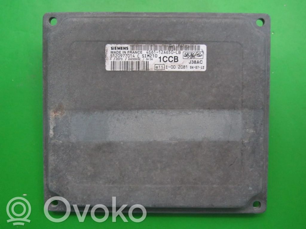 Ford Fusion Unité de commande, module ECU de moteur 