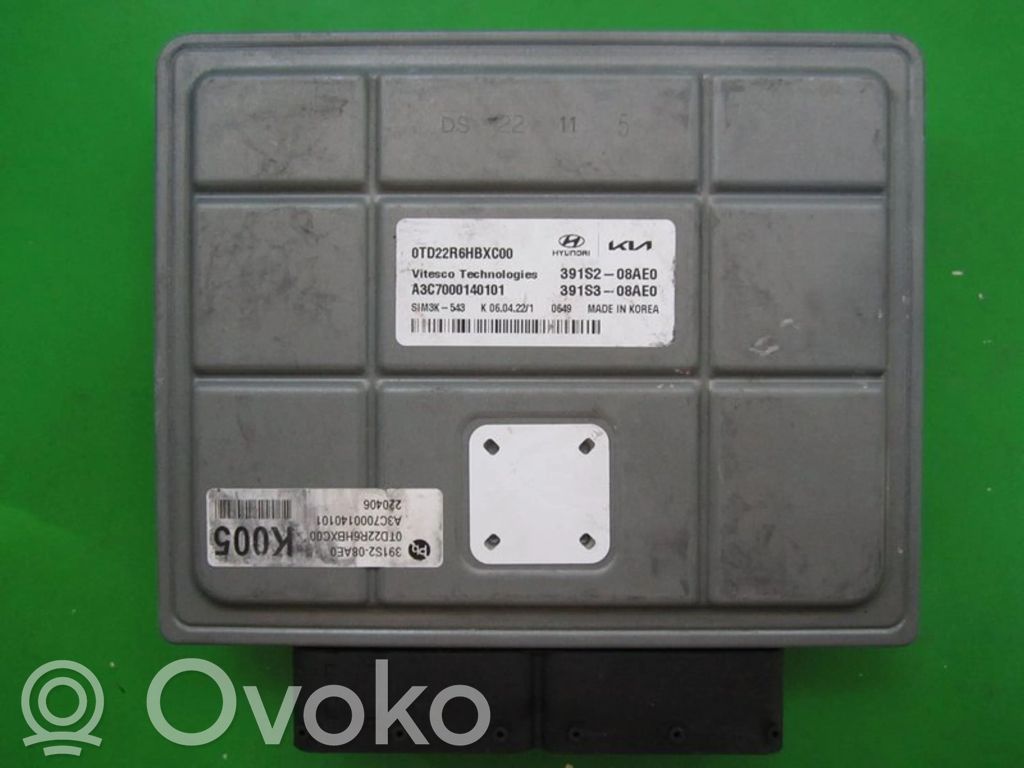 KIA Niro Komputer / Sterownik ECU silnika 