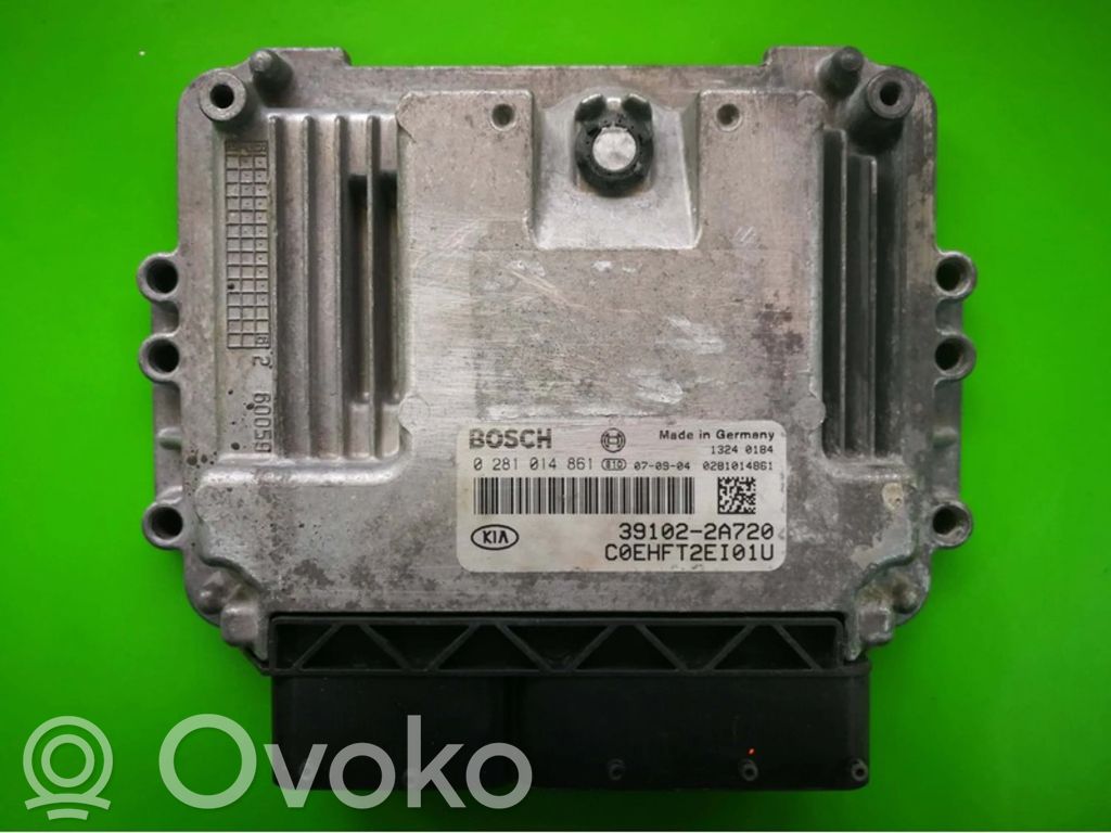 Engine control unit/module ECU   391022A720,0281014861