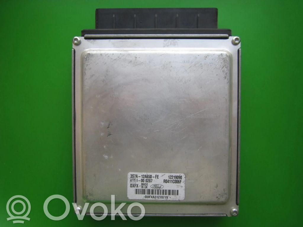 Engine control unit/module ECU   3S7A12A650FE,R0411C006F