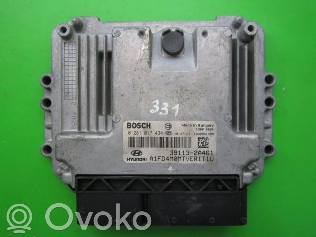 Engine control unit/module ECU   391132A461,0281017434