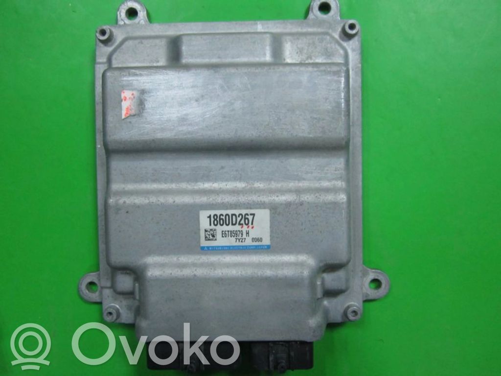 Engine control unit/module ECU   1860D267,E6T85979