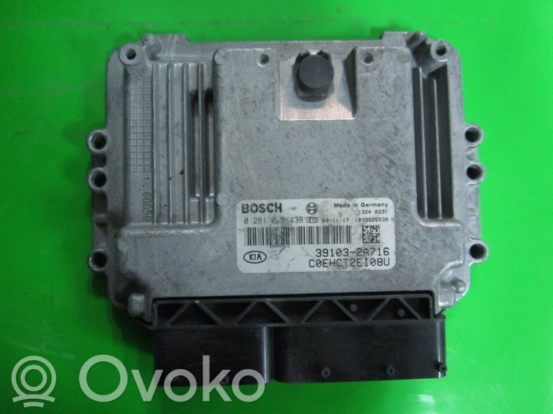 KIA Ceed Unité de commande, module ECU de moteur 