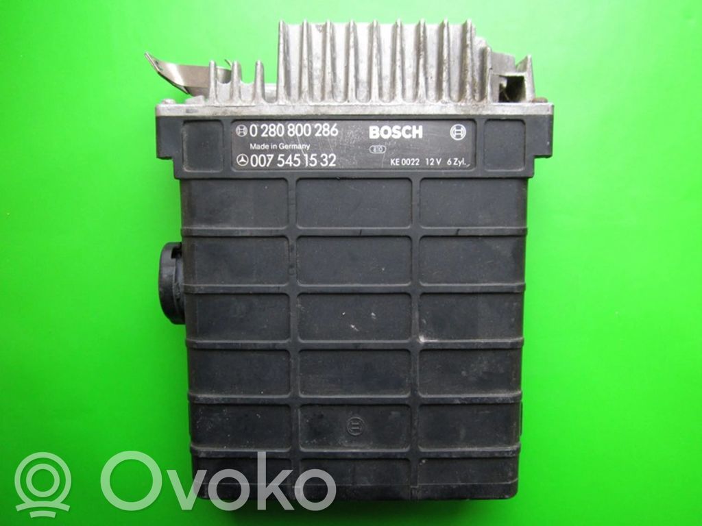 Engine control unit/module ECU   0075451532,0280800286