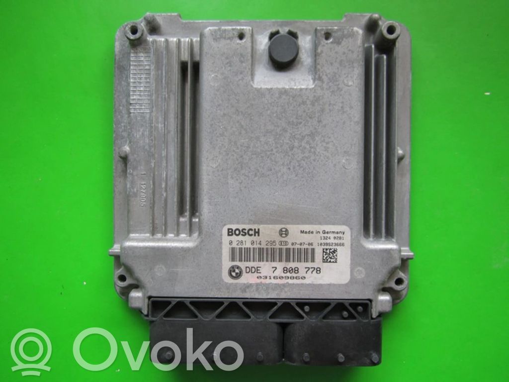 Komputer / Sterownik ECU silnika   DDE7808778,0281014295