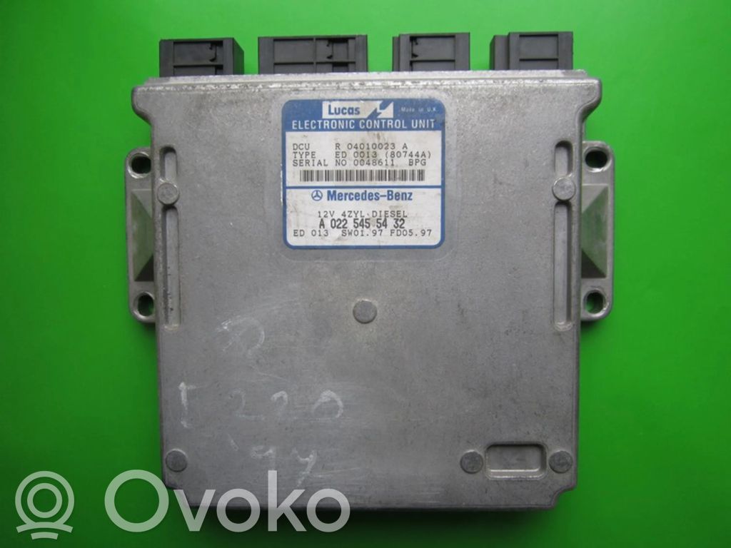 Engine control unit/module ECU   A0225455432,R04010023A