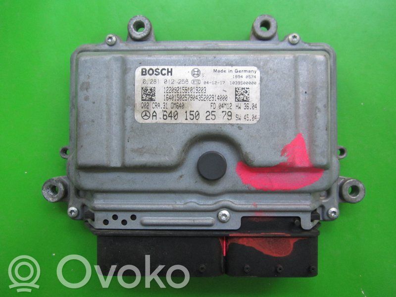 Mercedes-Benz A W169 Komputer / Sterownik ECU silnika 