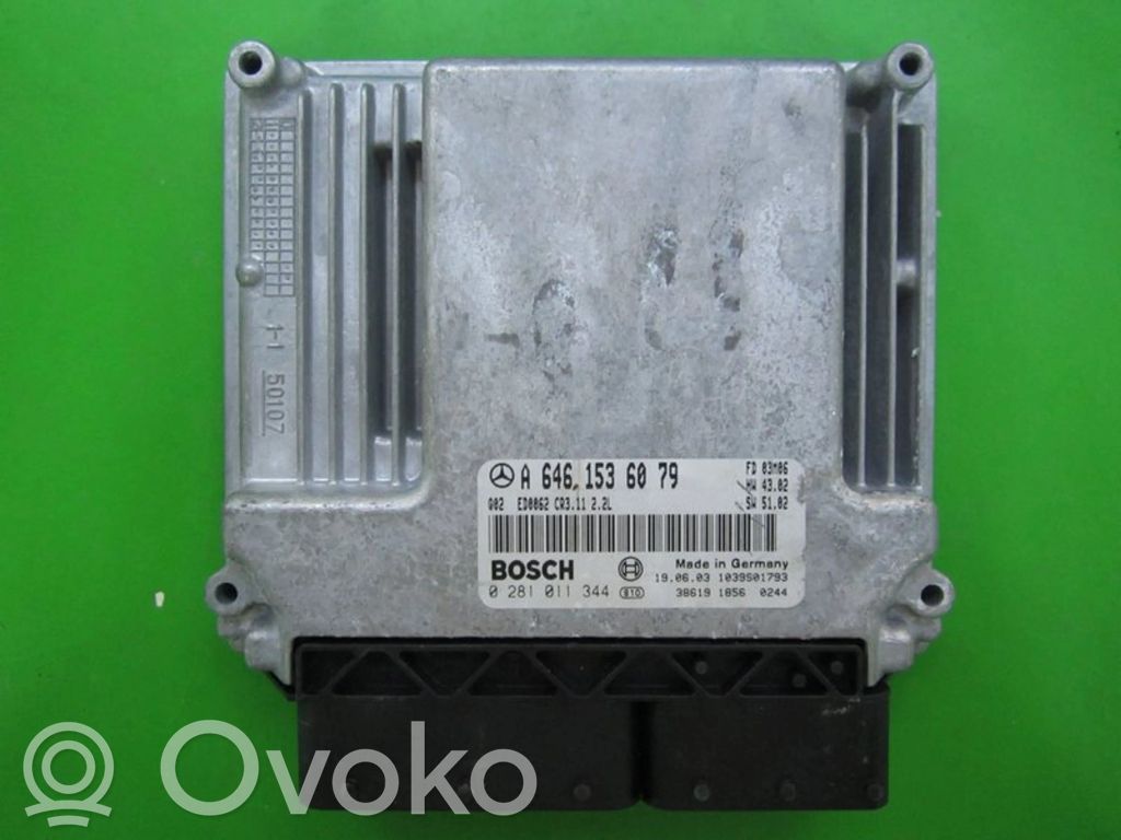 Mercedes-Benz E W211 Engine control unit/module ECU 