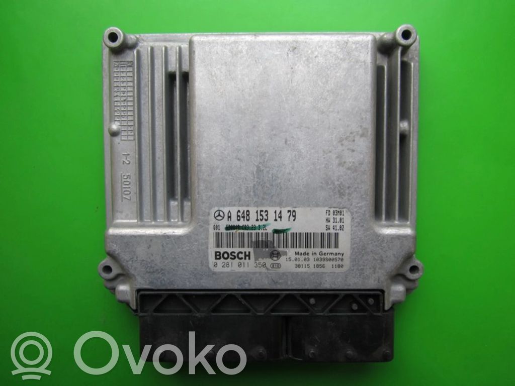 Mercedes-Benz E W211 Engine control unit/module ECU 