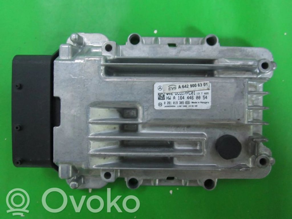 Mercedes-Benz ML W164 Komputer / Sterownik ECU silnika 