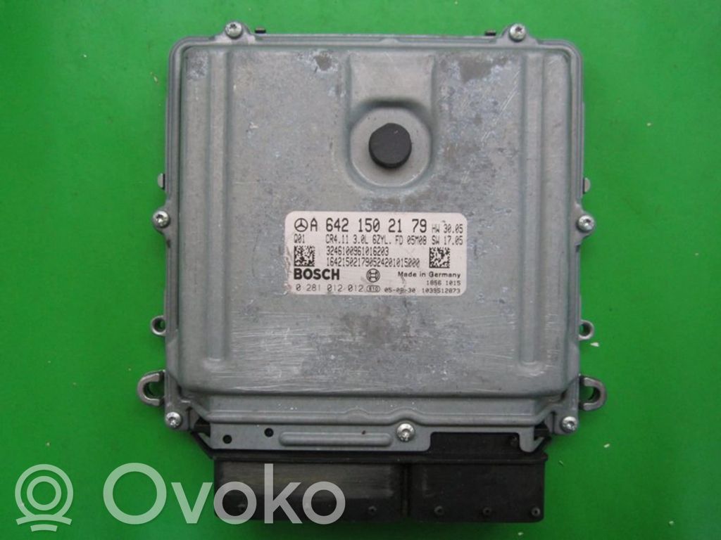 Mercedes-Benz CLS C219 Komputer / Sterownik ECU silnika 