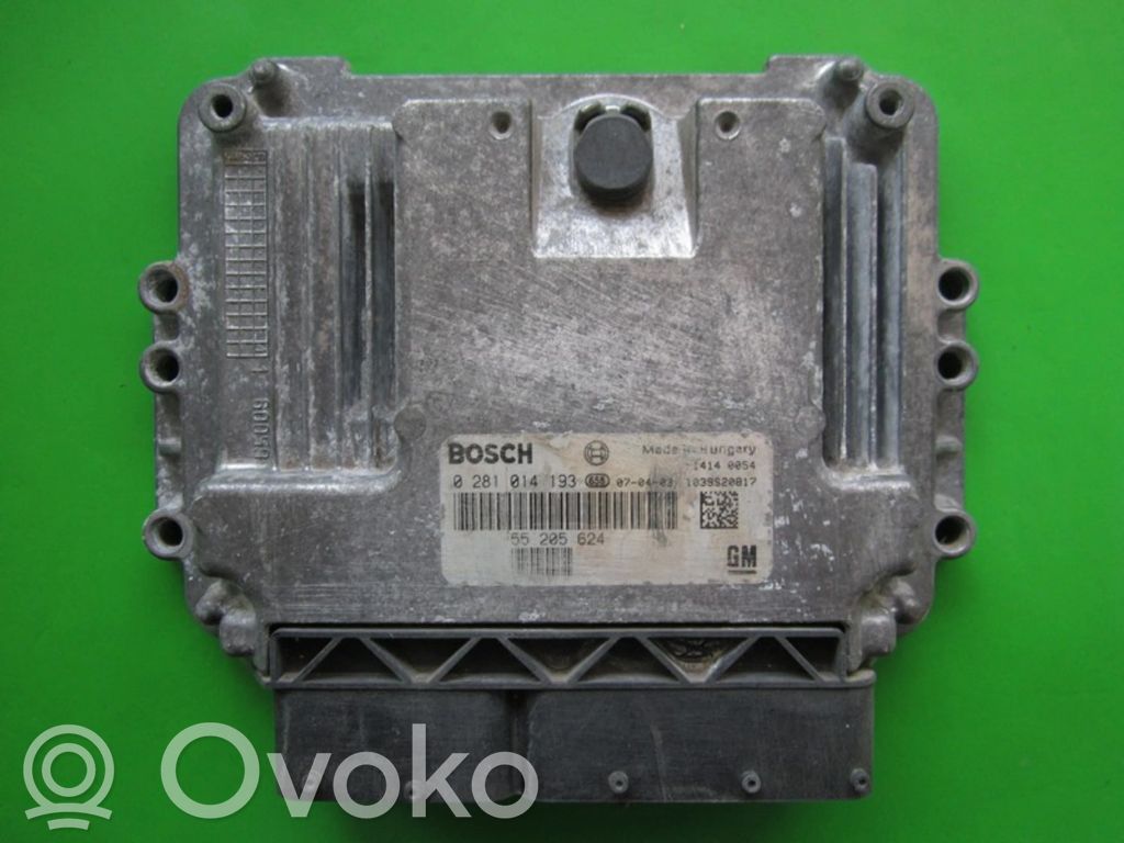 Opel Astra H Engine control unit/module ECU 