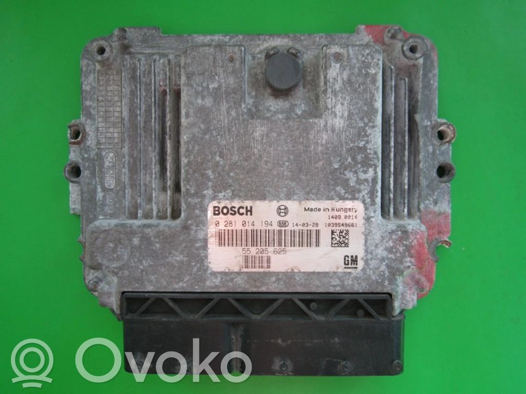 Opel Astra H Engine control unit/module ECU 