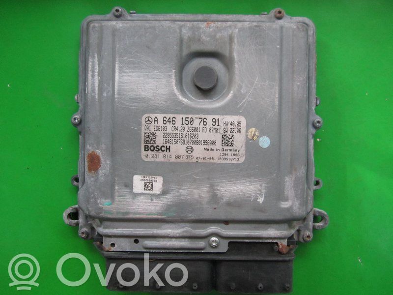 Mercedes-Benz Vito Viano W639 Engine control unit/module ECU 