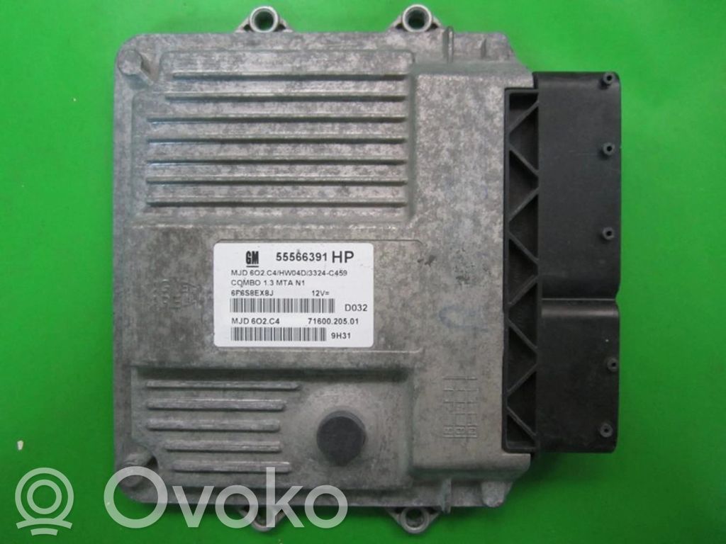 Engine control unit/module ECU   55566391,7160020501