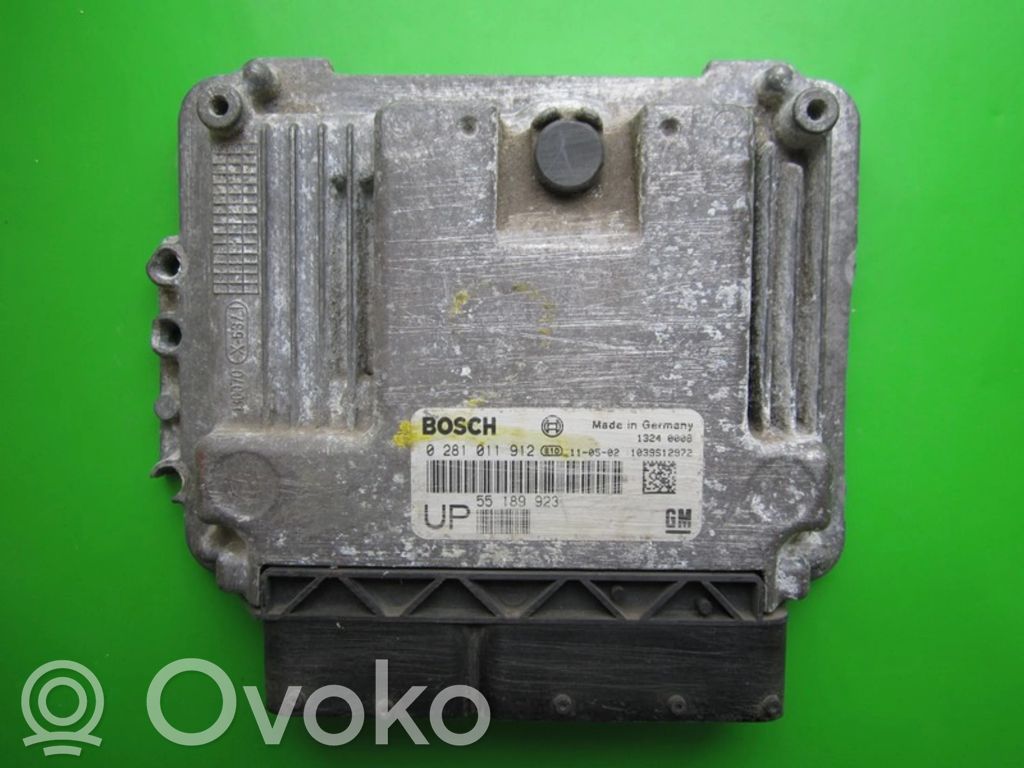 Opel Astra H Engine control unit/module ECU 