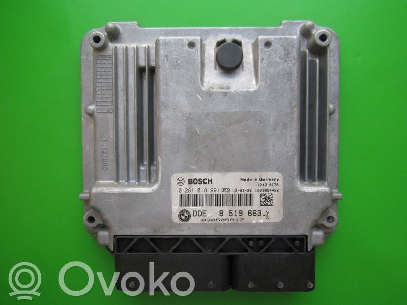 Mini Cooper Countryman R60 Unidad de control/módulo ECU del motor 