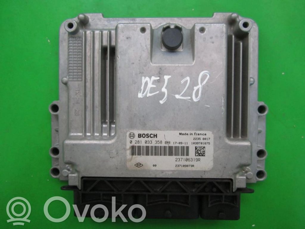 Renault Kadjar Engine control unit/module ECU 