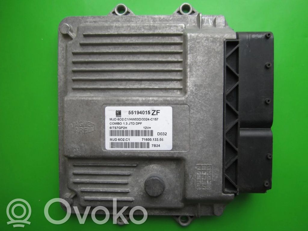 Opel Combo C Engine control unit/module ECU 