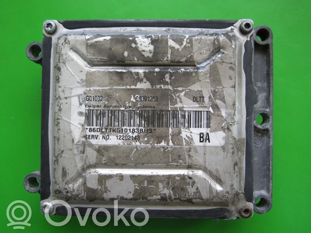 Engine control unit/module ECU   09391263,DLTT