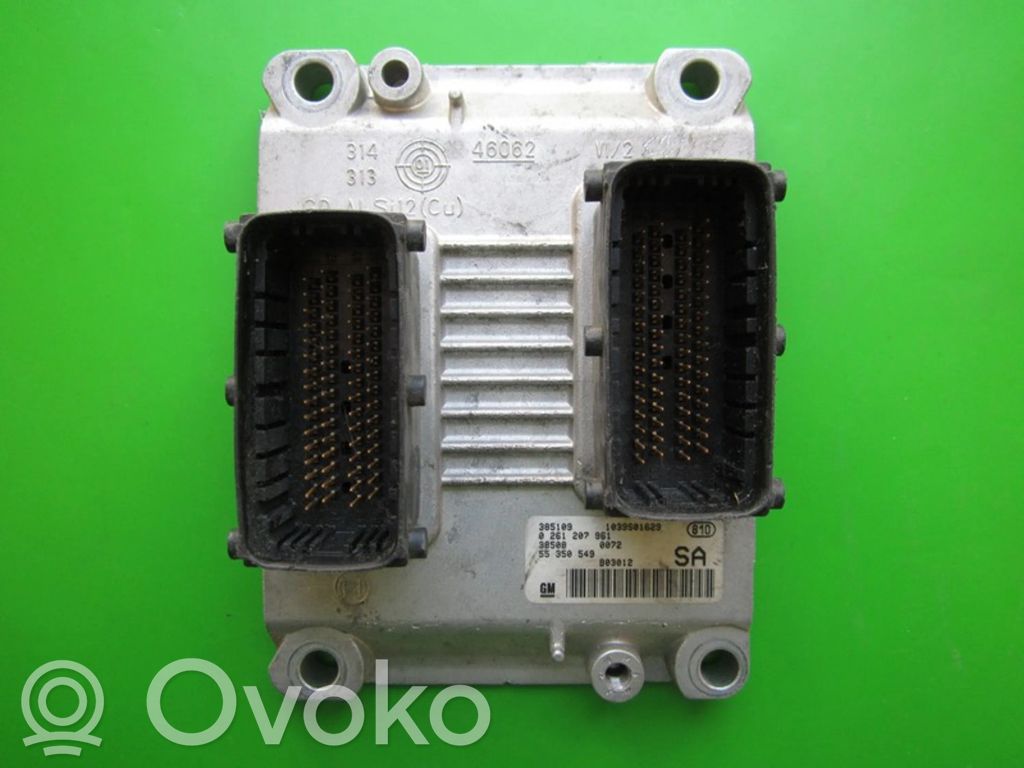 Engine control unit/module ECU   55350549,0261207961