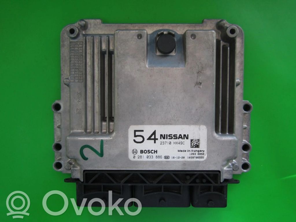 Nissan Qashqai Engine control unit/module ECU 