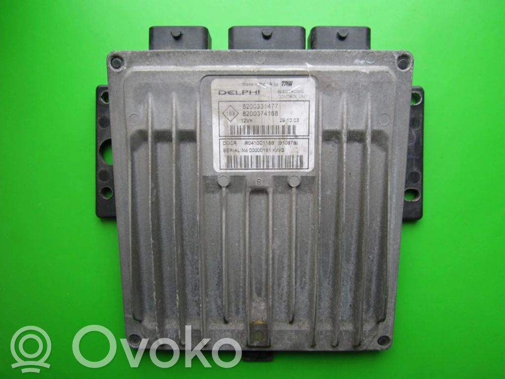 Engine control unit/module ECU   8200374168,81087B