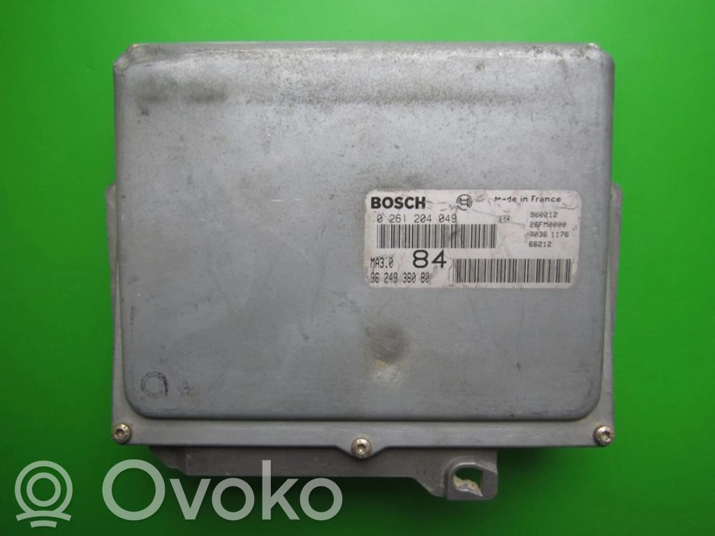 Peugeot 106 Motorsteuergerät ECU 