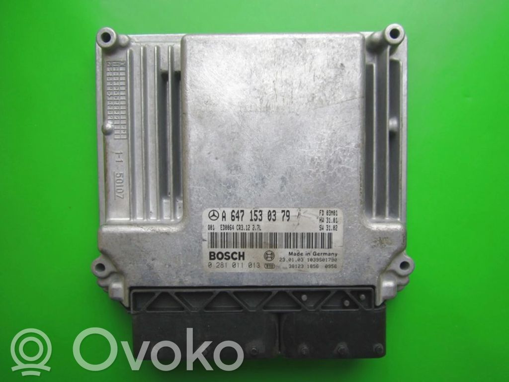 Mercedes-Benz E W211 Engine control unit/module ECU 