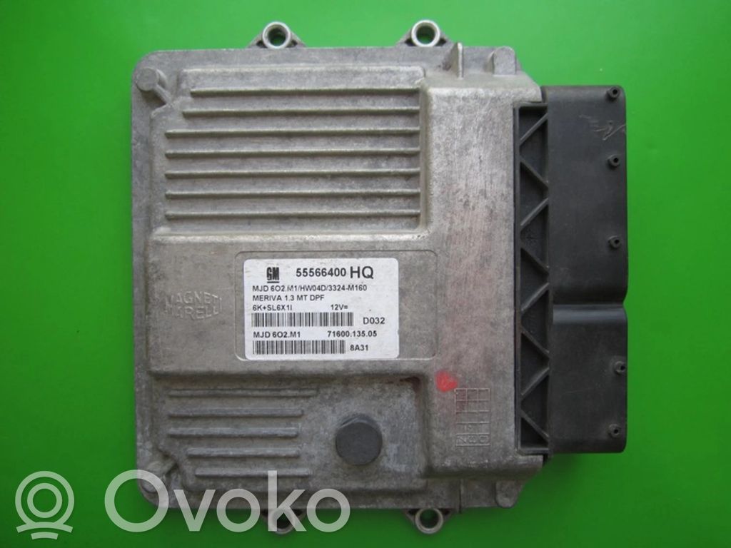 Opel Meriva A Engine control unit/module ECU 