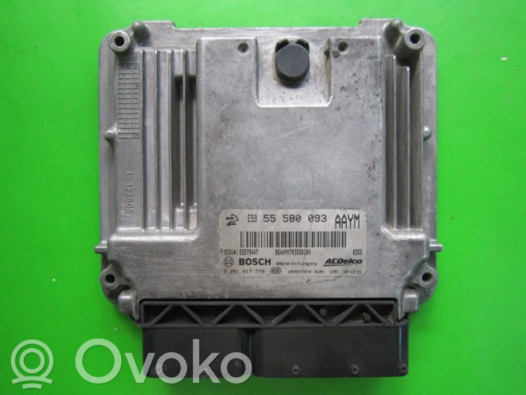 Opel Astra J Engine control unit/module ECU 