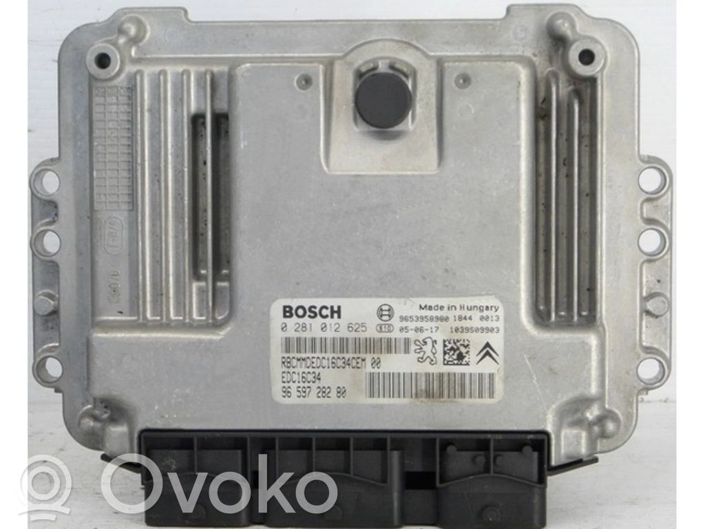 Peugeot 407 Unitate control motor/modul ECU 