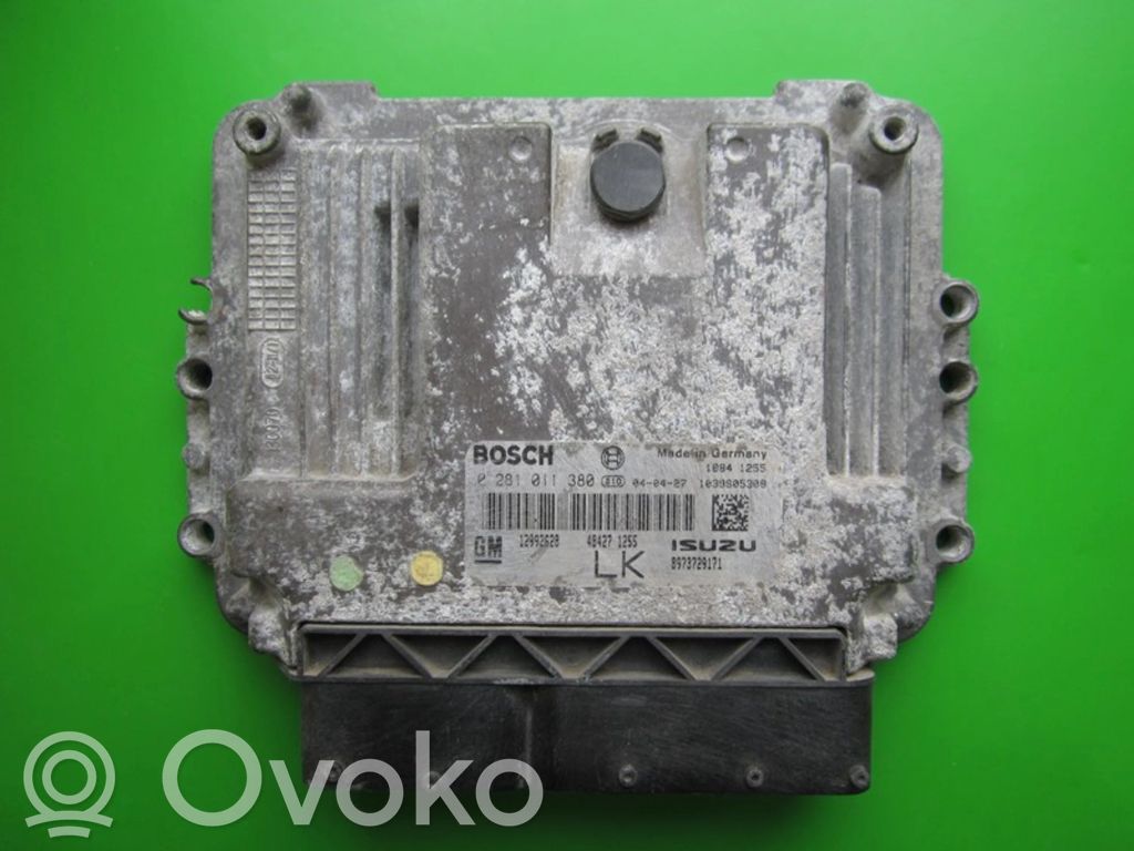Opel Astra H Engine control unit/module ECU 