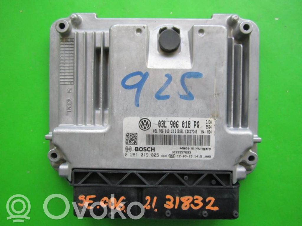 Seat Exeo (3R) Engine control unit/module ECU 