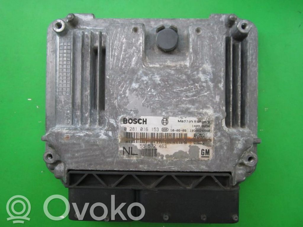 Engine control unit/module ECU   55572463,0281016153