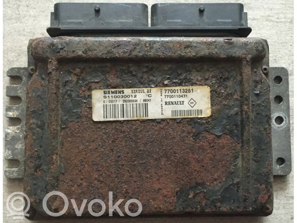 Renault Scenic I Engine control unit/module ECU 