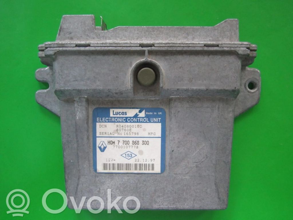 Renault Kangoo I Unidad de control/módulo ECU del motor 