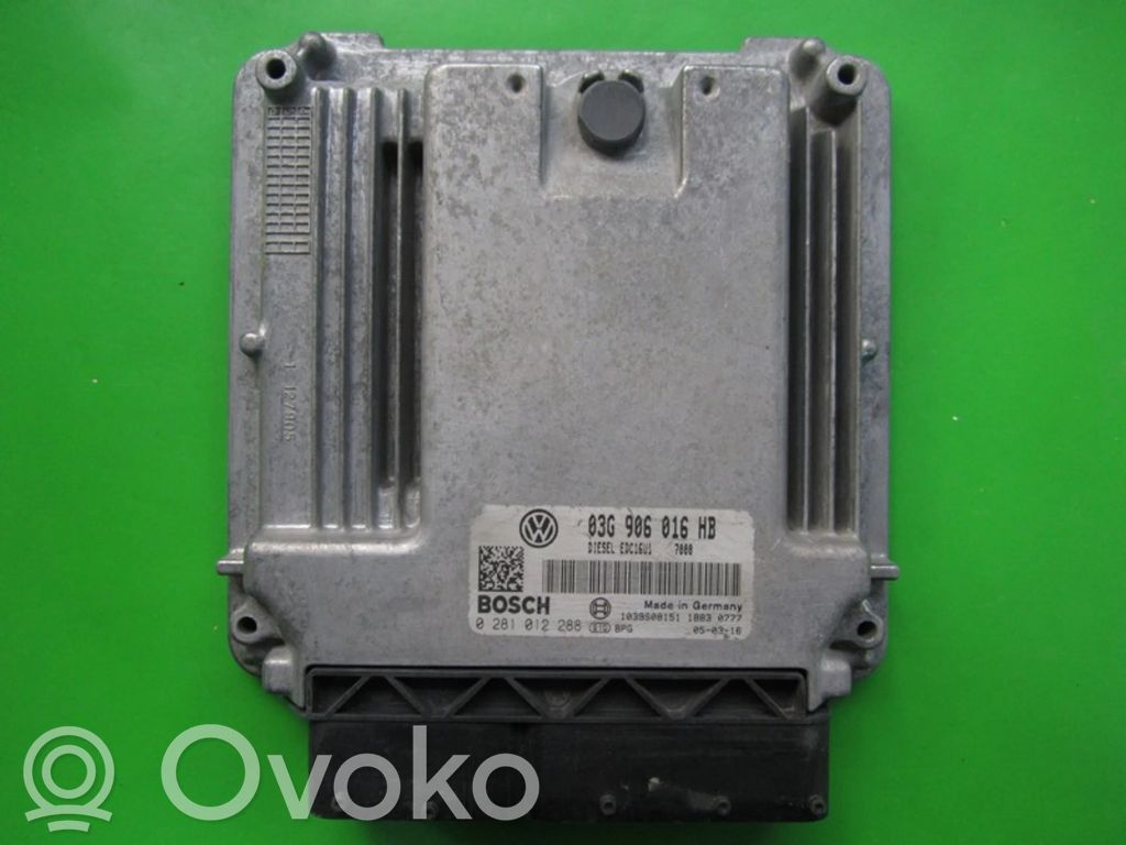 Seat Altea Engine control unit/module ECU 