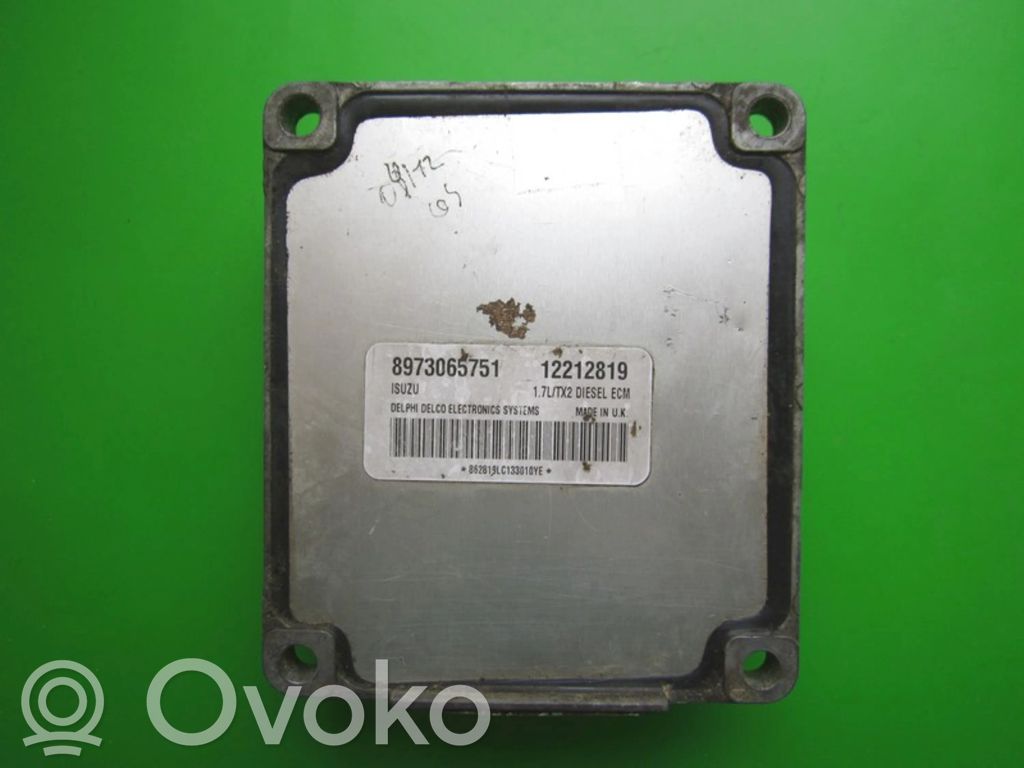 Engine control unit/module ECU   12212819,8973065751