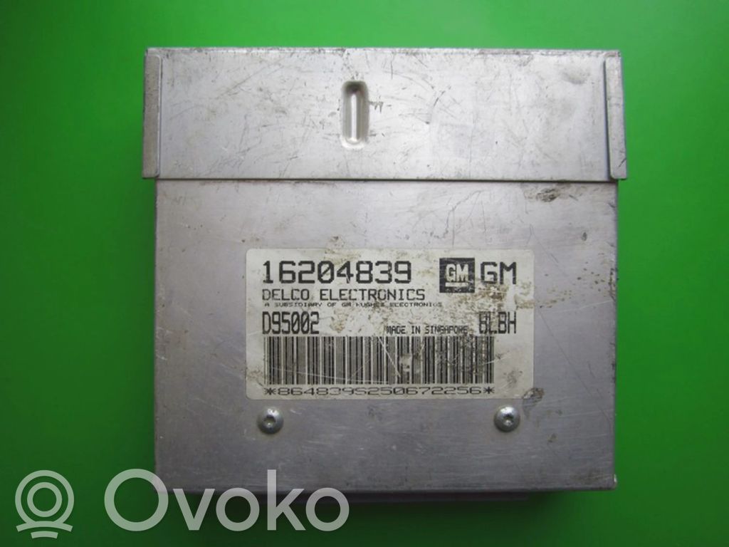 Engine control unit/module ECU   16204839,BLBH