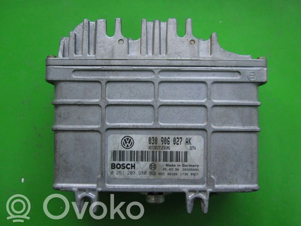 Seat Arosa Unité de commande, module ECU de moteur 
