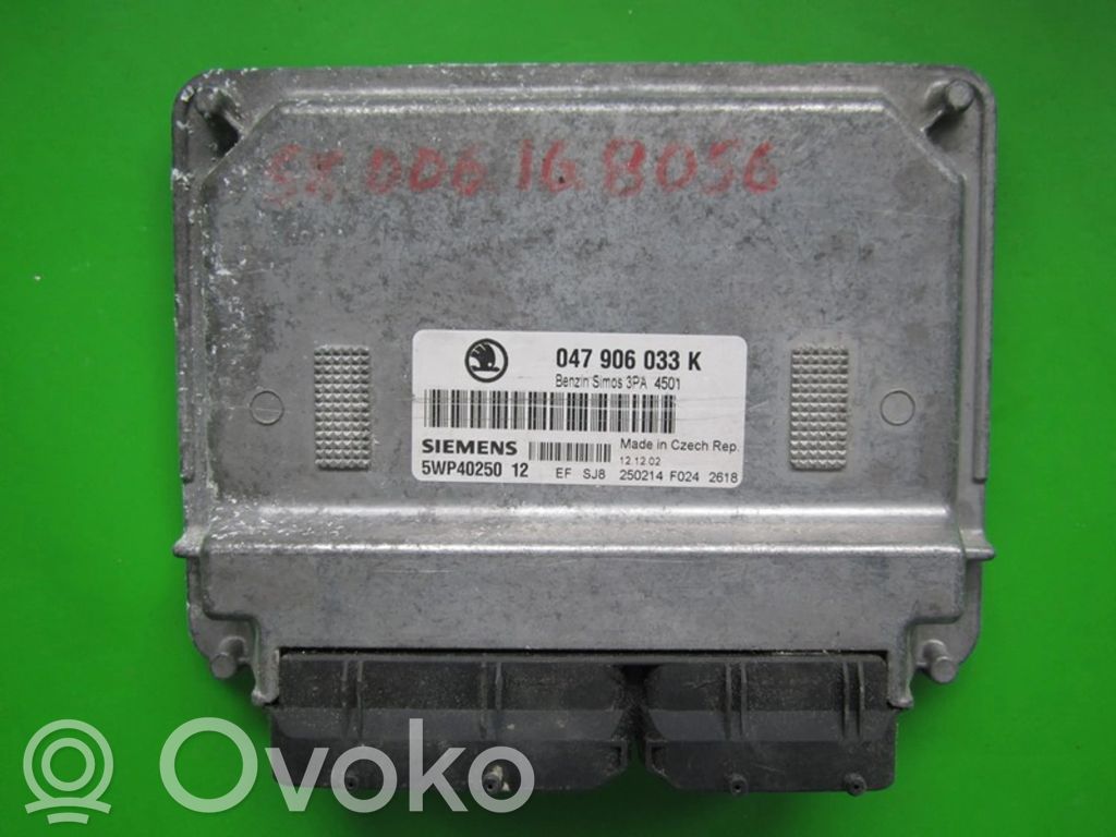Skoda Fabia Mk1 (6Y) Unitate control motor/modul ECU 