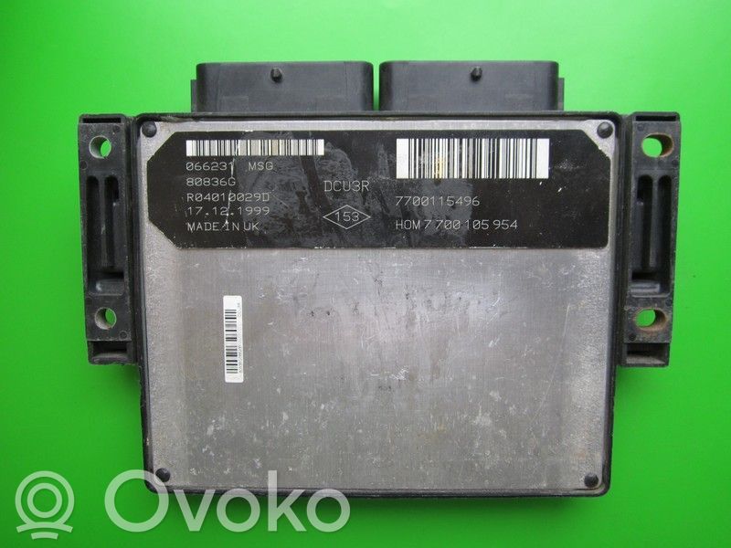 Renault Megane I Engine control unit/module ECU 