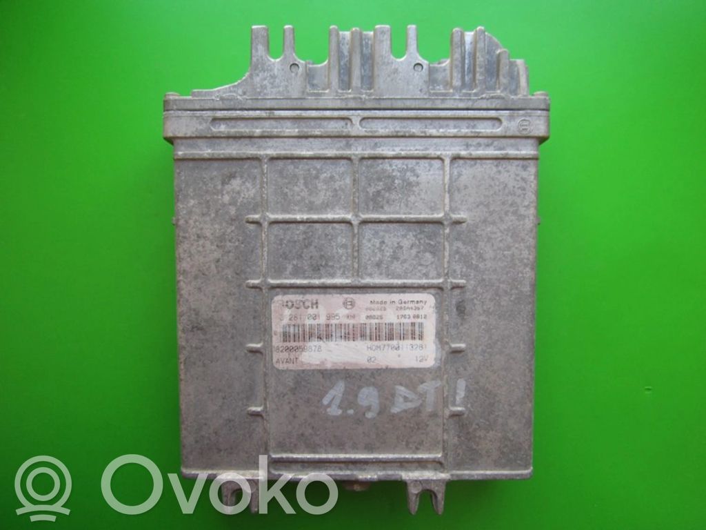 Engine control unit/module ECU   8200059878,0281001995