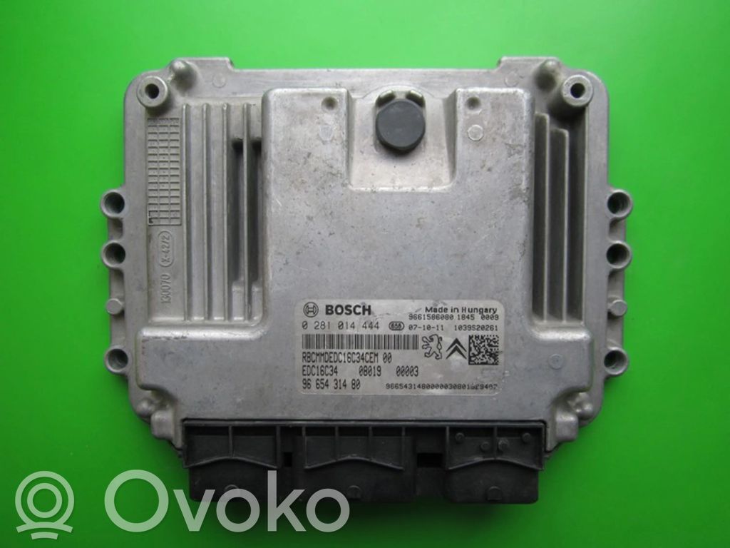 Galios (ECU) modulis   9665431480,0281014444