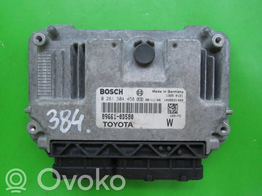 Engine control unit/module ECU   896610D580,0261S04458