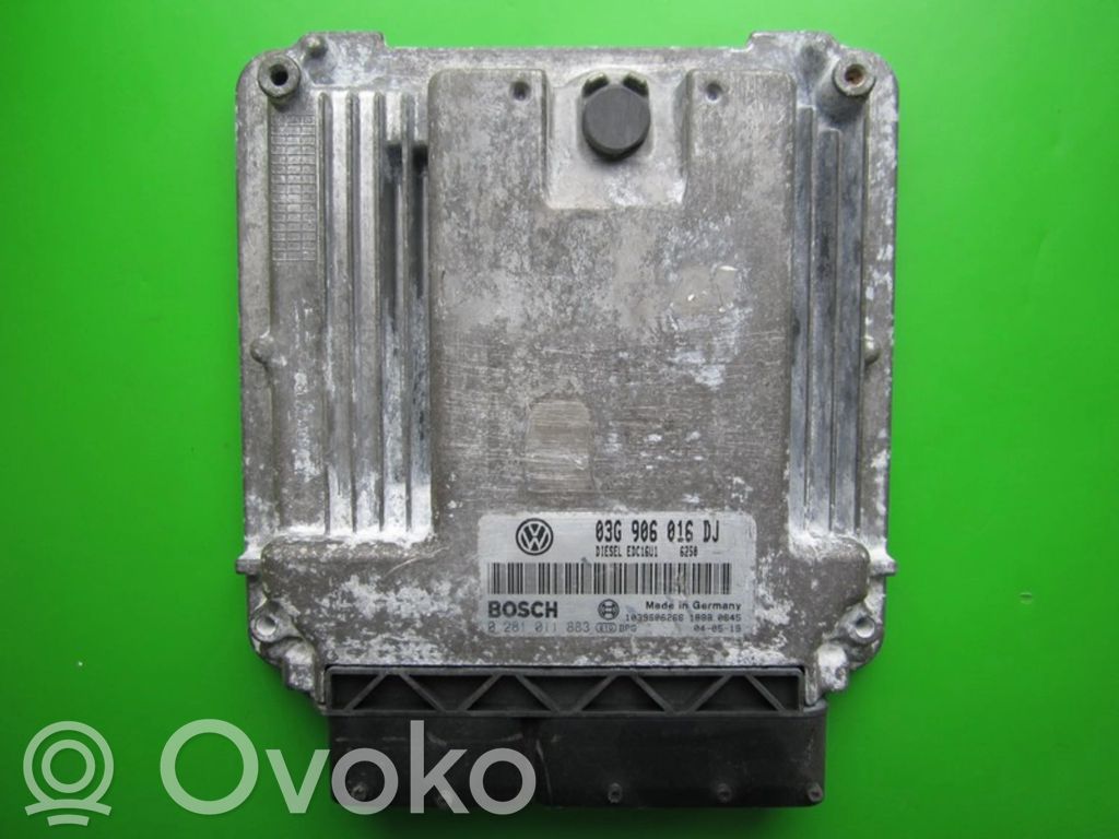 Skoda Octavia Mk2 (1Z) Engine control unit/module ECU 