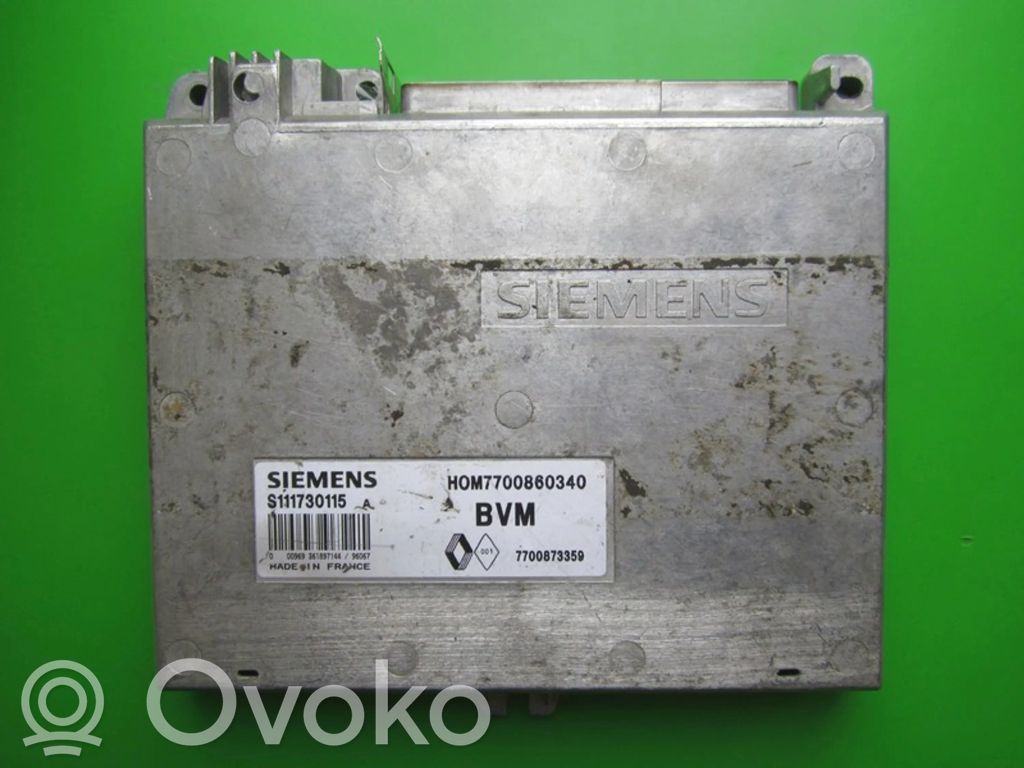 Renault Clio I Engine control unit/module ECU 