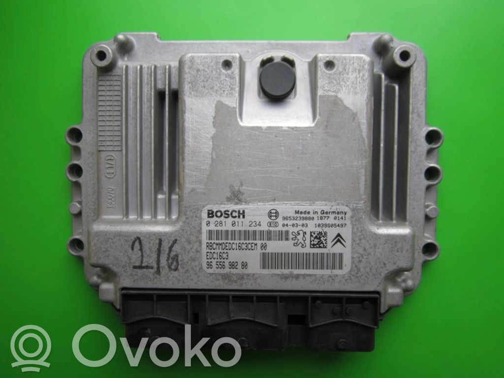 Peugeot 307 Unitate control motor/modul ECU 